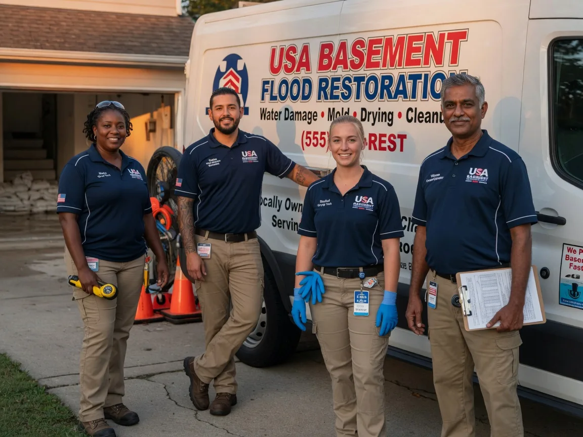 Basement Flood Cleanup company in Blaine, ME